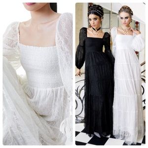 ALICE + OLIVIA Cooper Lace Maxi Dress